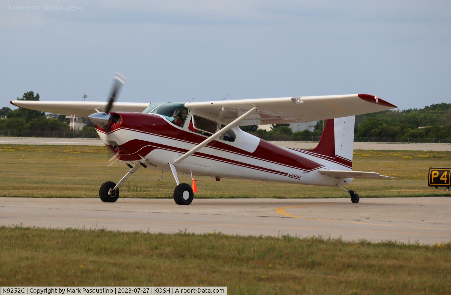 N9252C, 1955 Cessna 180 C/N 31351, Cessna 180