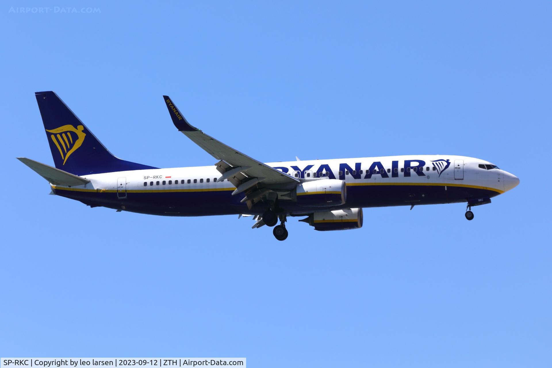 SP-RKC, 2016 Boeing 737-8AS C/N 44738, ZTH 12.9.2023