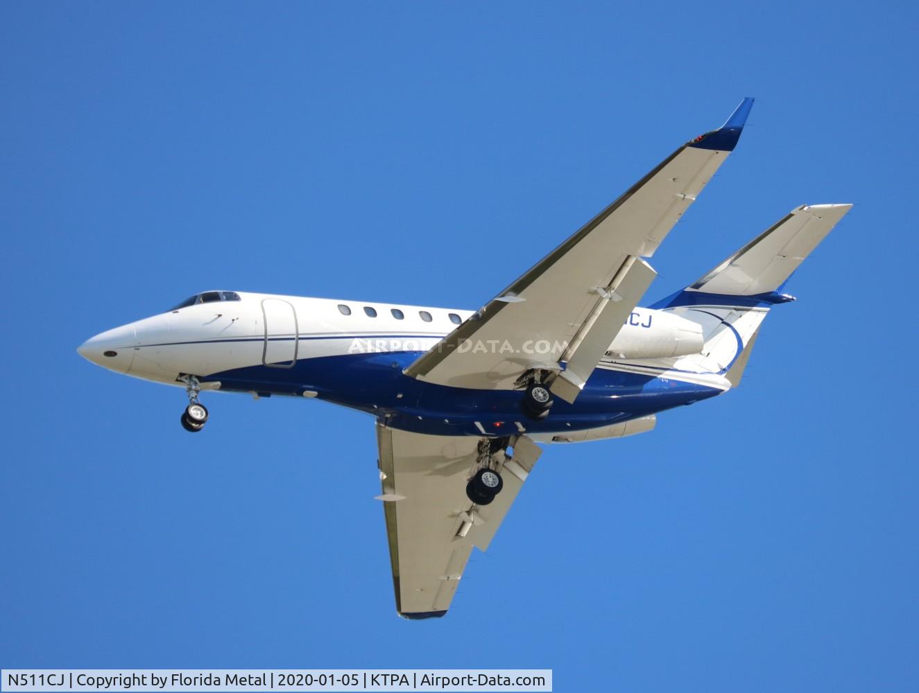 N511CJ, 2007 Hawker Beechcraft Hawker 850XP C/N 258836, Hawker 850 zx
