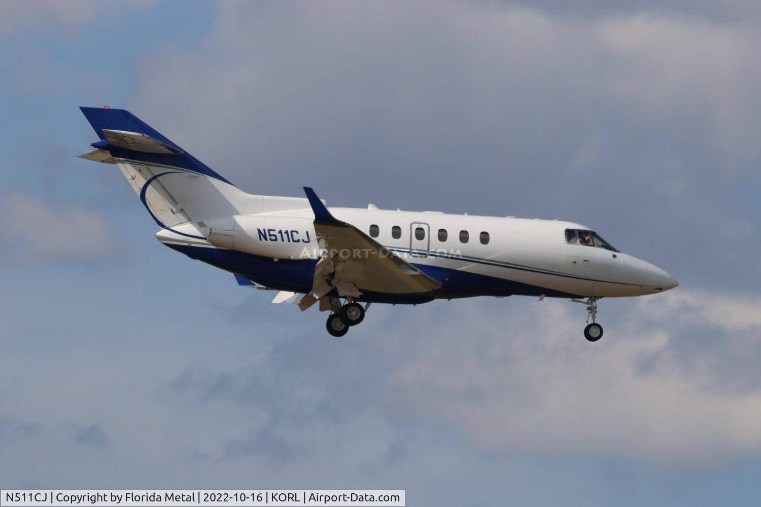 N511CJ, 2007 Hawker Beechcraft Hawker 850XP C/N 258836, Hawker 850 zx
