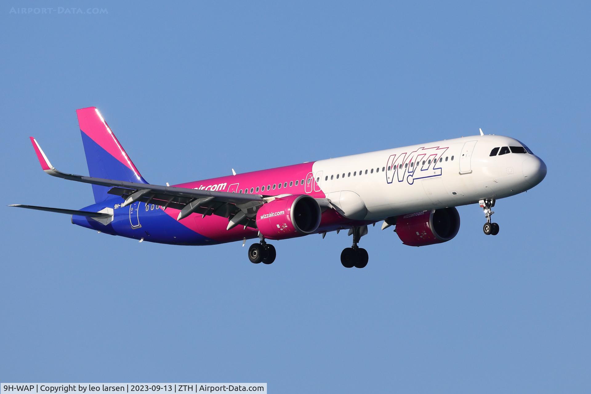 9H-WAP, 2021 Airbus A321-271NX C/N 10370, ZTH 13.9.2023