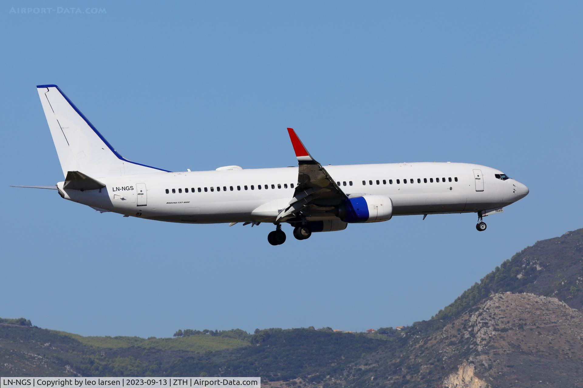 LN-NGS, 2014 Boeing 737-8JP C/N 39029, ZTH 13.9.2023