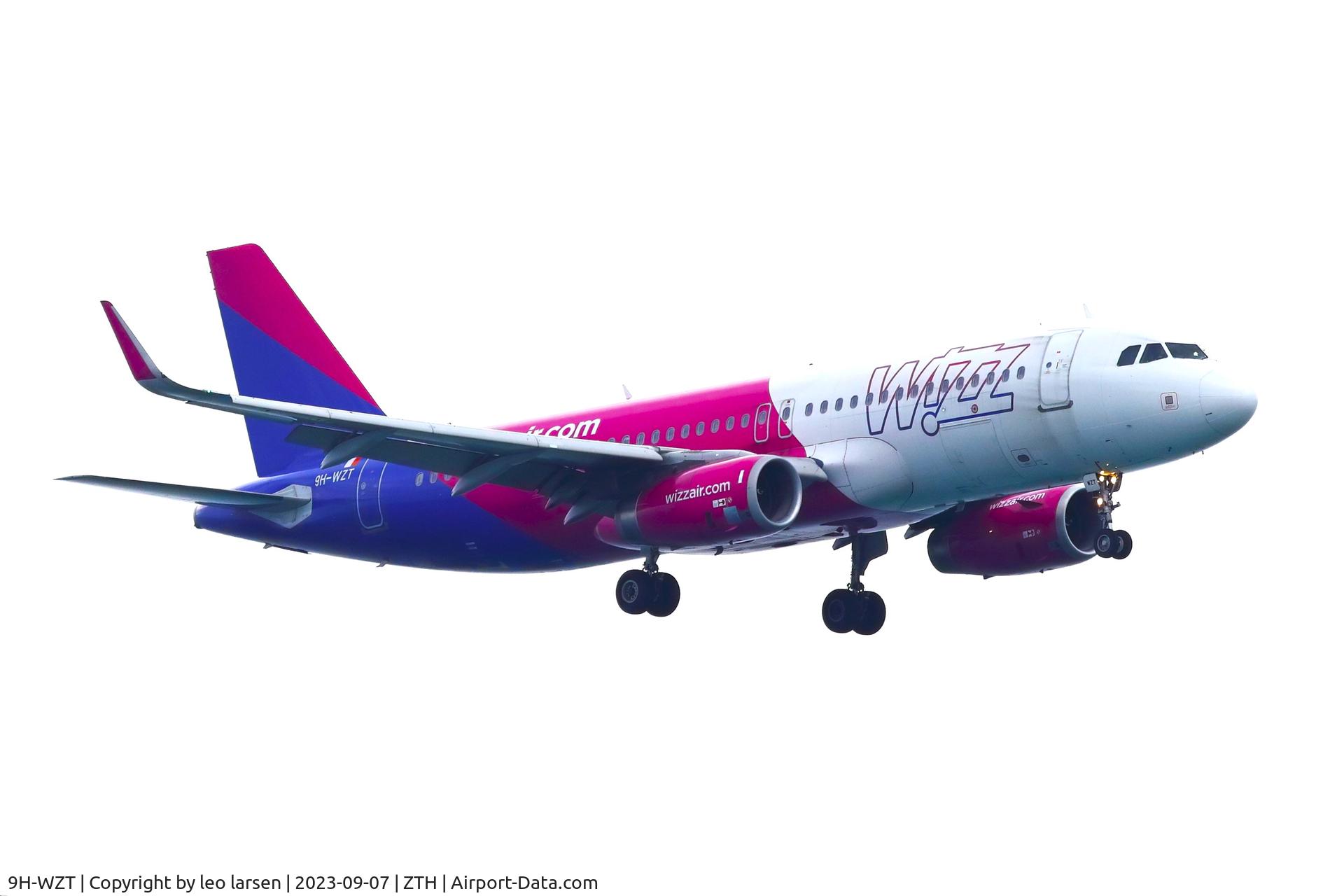 9H-WZT, 2014 Airbus A320-232 C/N 6077, ZTH 7.9.2023