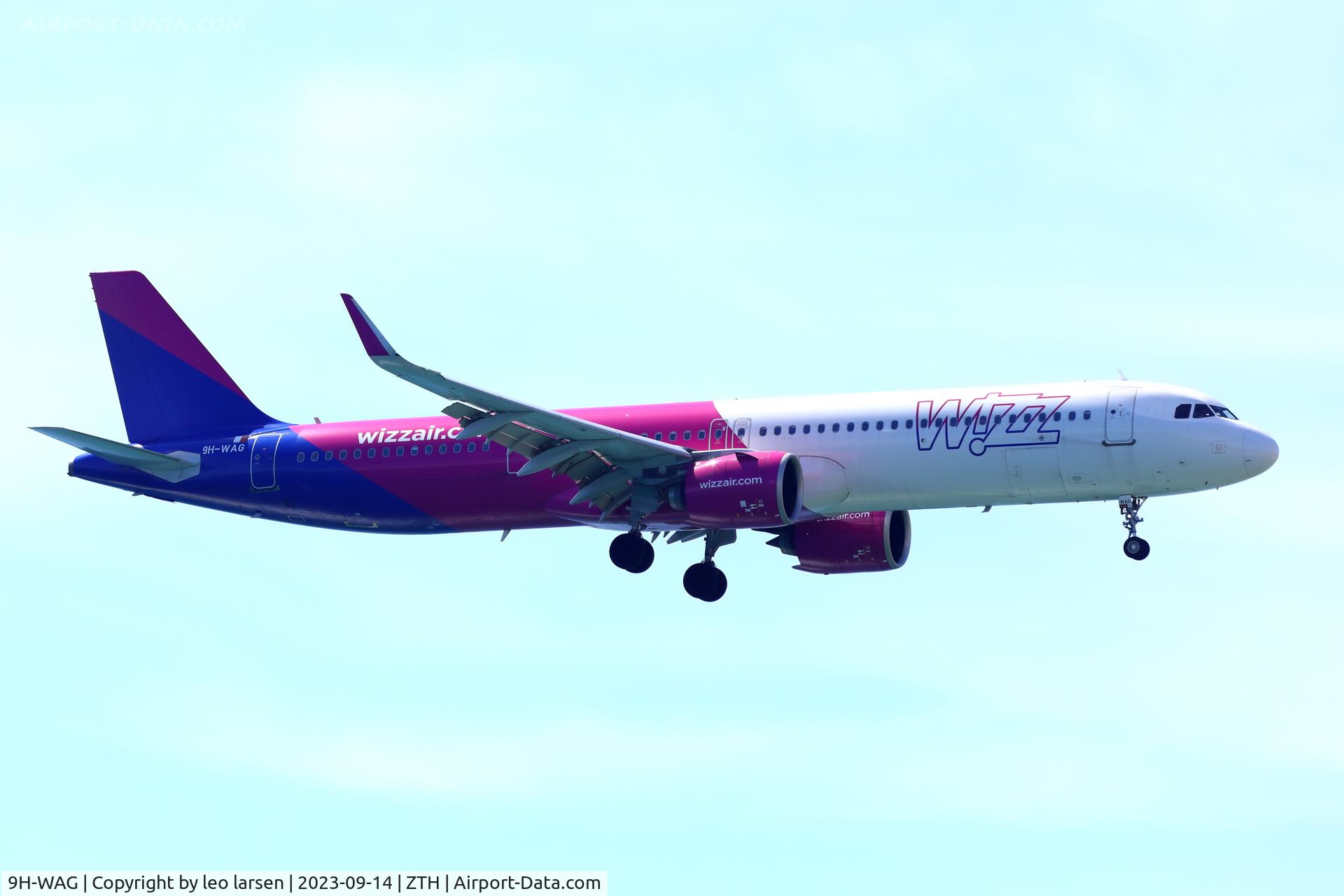 9H-WAG, 2021 Airbus A321-271NX C/N 10526, ZTH 14.9.2023.ex HA-LVX