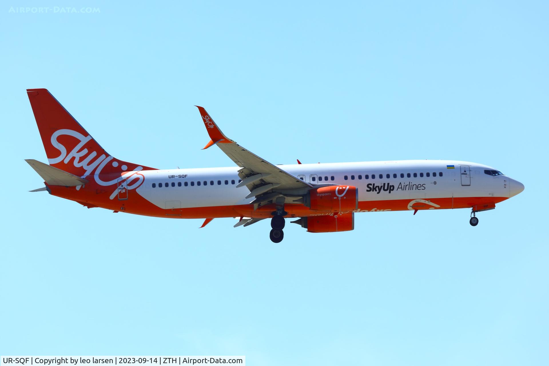 UR-SQF, 2013 Boeing 737-8H6 C/N 40151, ZTH 14.9.2023