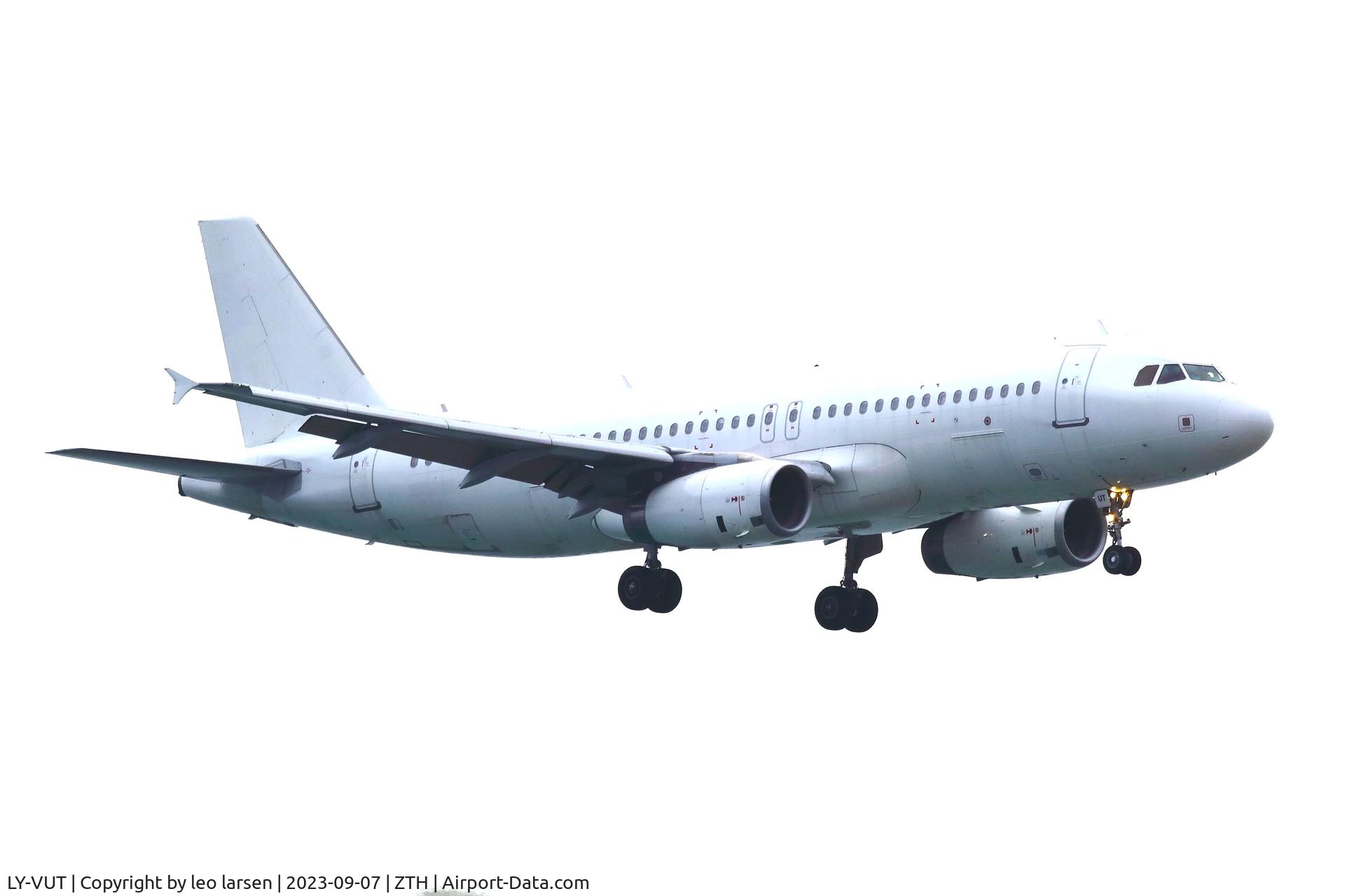 LY-VUT, 2007 Airbus A320-232 C/N 3275, ZTH 7.9.2023