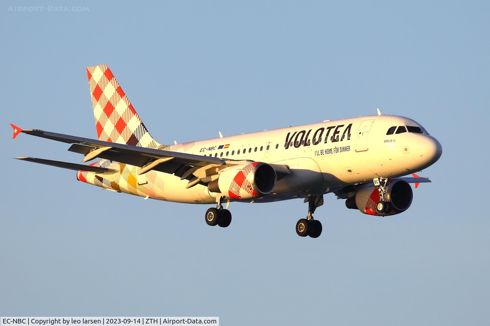 EC-NBC, 2003 Airbus 319-112 C/N 1884, ZTH 14.9.2023