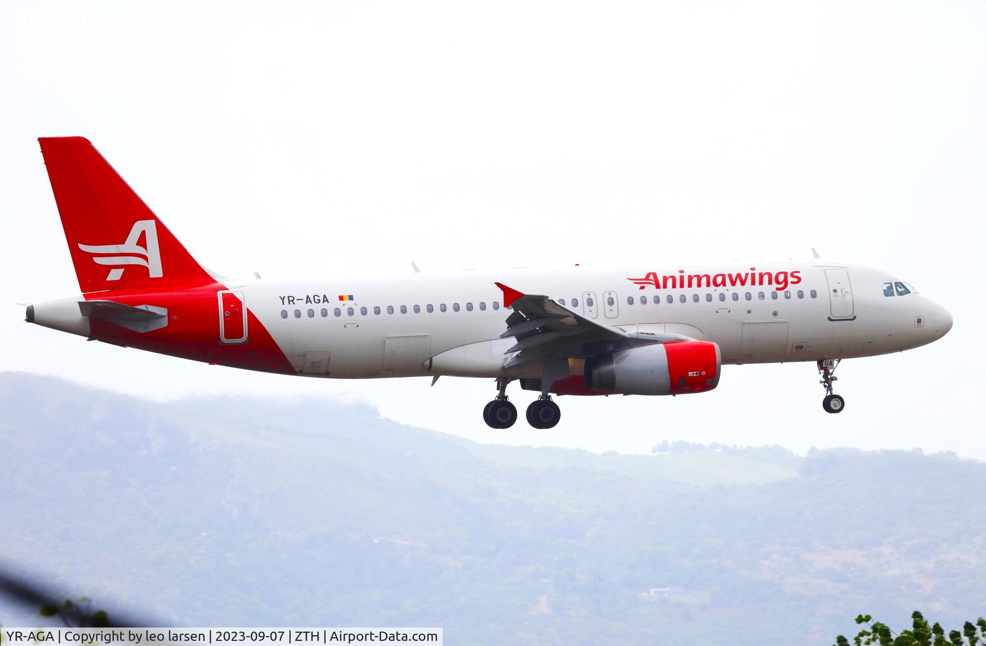 YR-AGA, 2007 Airbus A320-232 C/N 3162, ZTH 7.9.2023