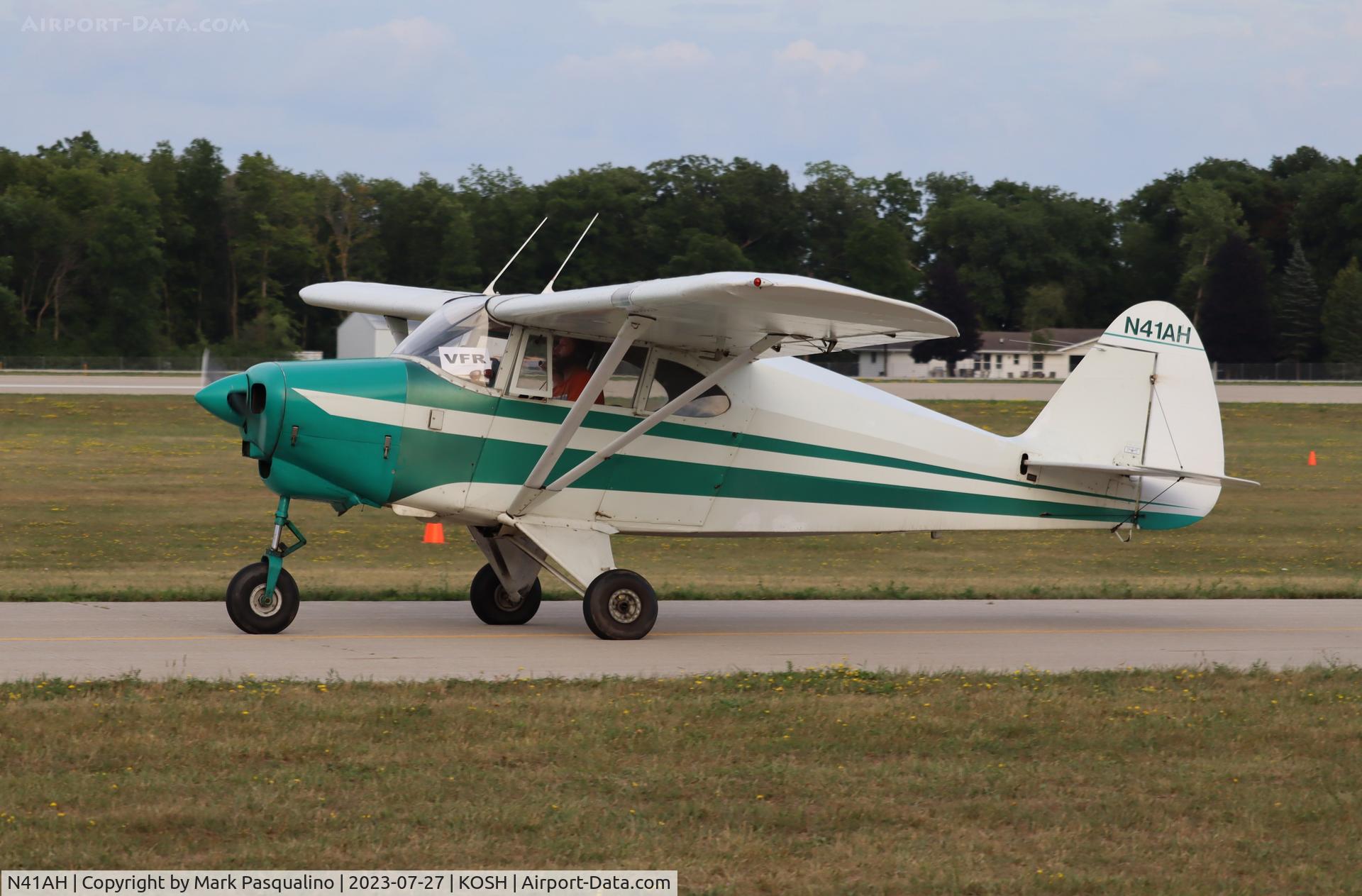 N41AH, 1954 Piper PA-22-135 Tri-Pacer C/N 22-1899, Piper PA-22-135