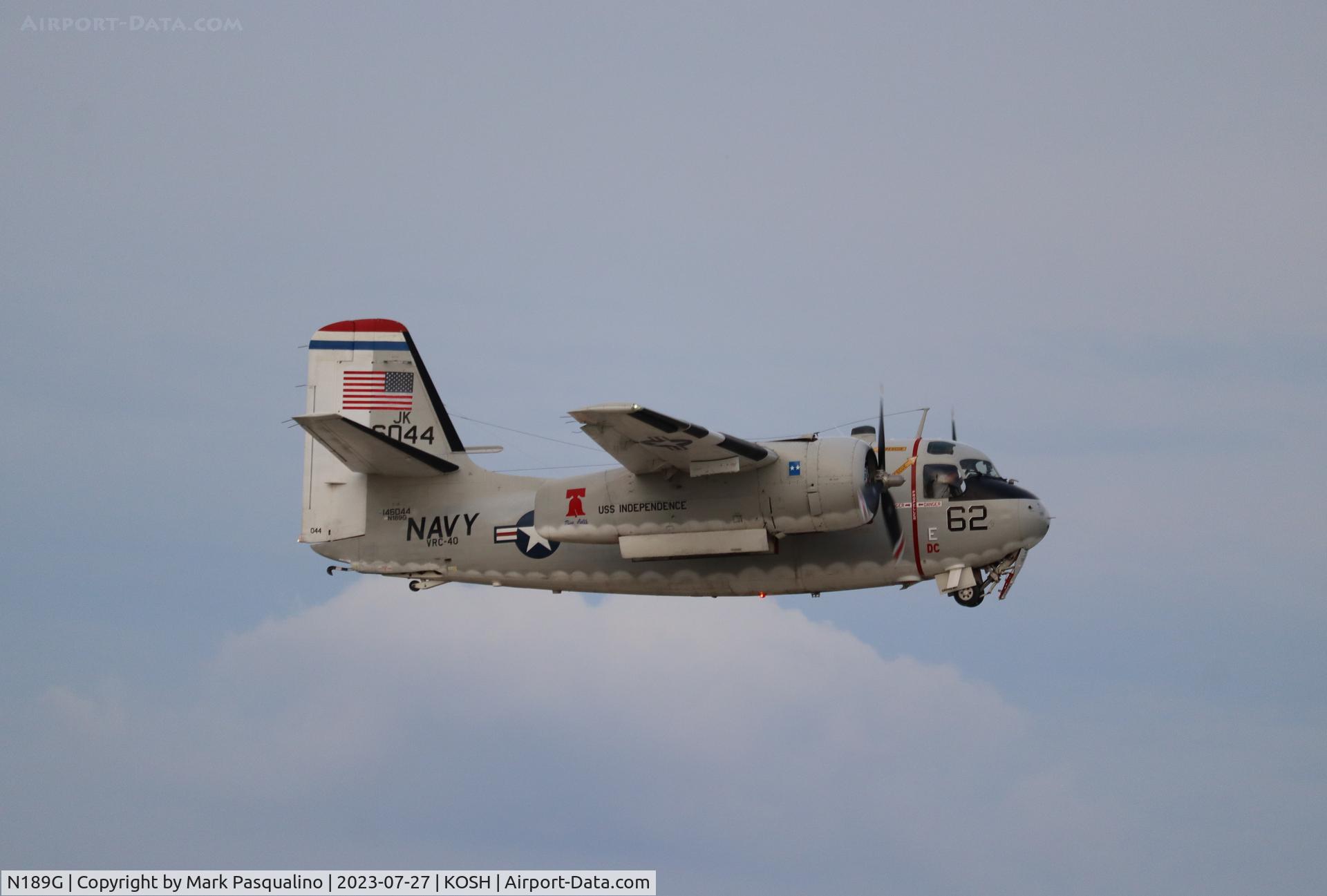 N189G, 1955 Grumman C-1A Trader C/N G-96-74, Grumman C-1A Trader