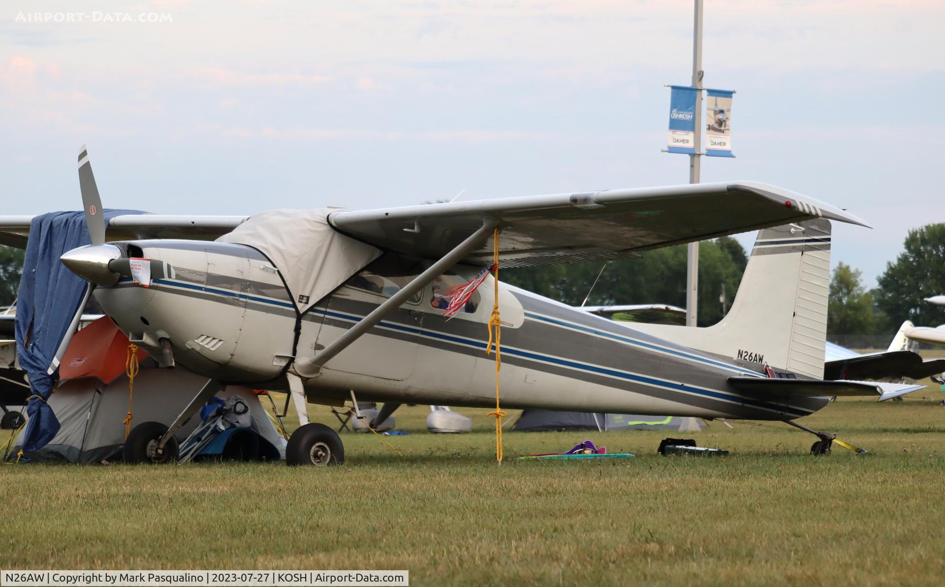 N26AW, Cessna 180 C/N 32544, Cessna 180