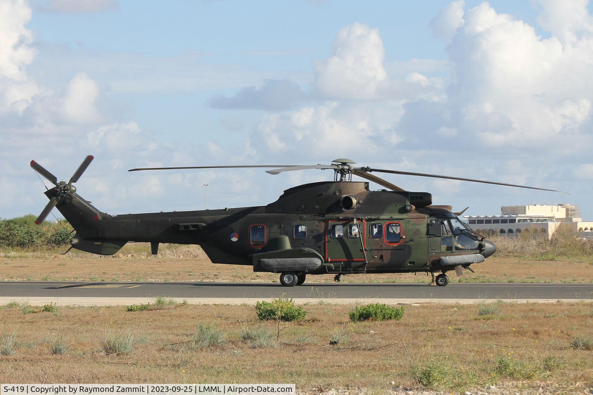 S-419, Eurocopter AS-532U2 Cougar C/N 2419, Eurocopter 532 Cougar S-419 Royal Netherlands Air Force