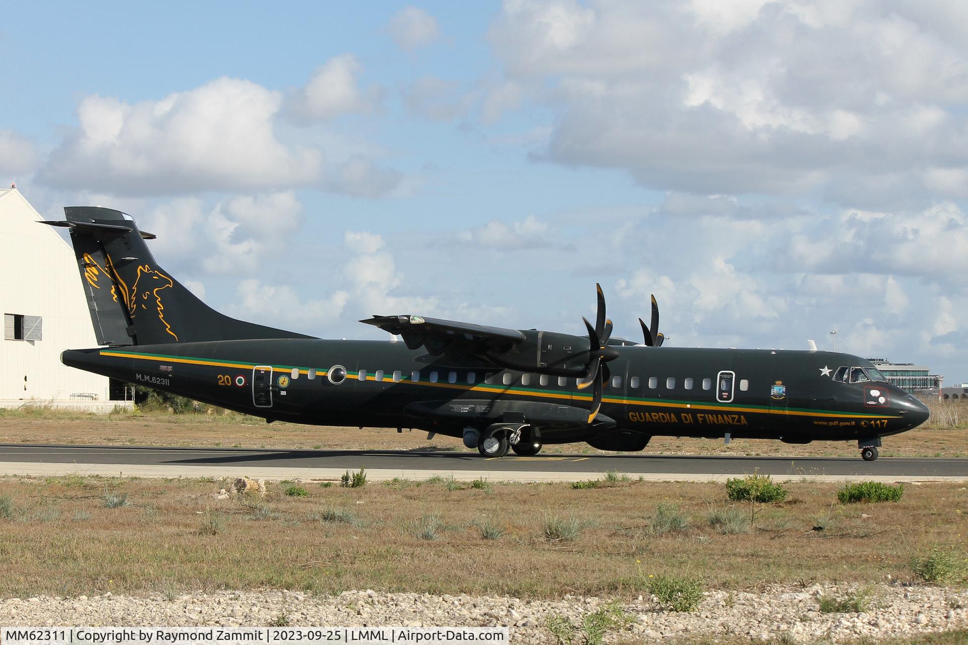 MM62311, ATR 72-600MPA C/N 1425, ATR72-600MPA MM62311 Guardia di Finanza