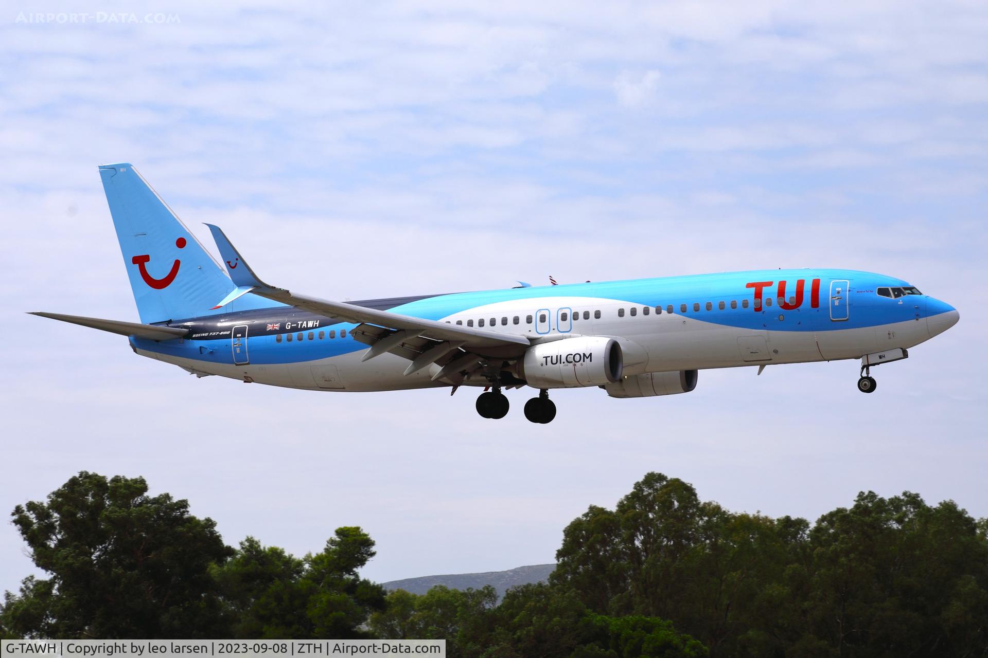 G-TAWH, 2012 Boeing 737-8K5 C/N 38107, ZTH 8.9.2023