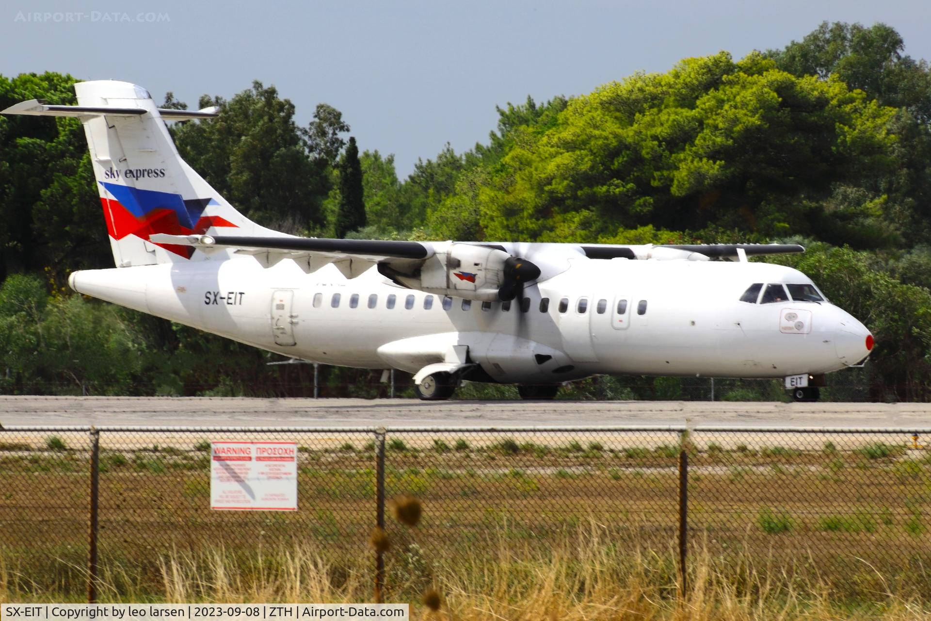 SX-EIT, 1996 ATR 42-500 C/N 530, ZTH 8.9.2023