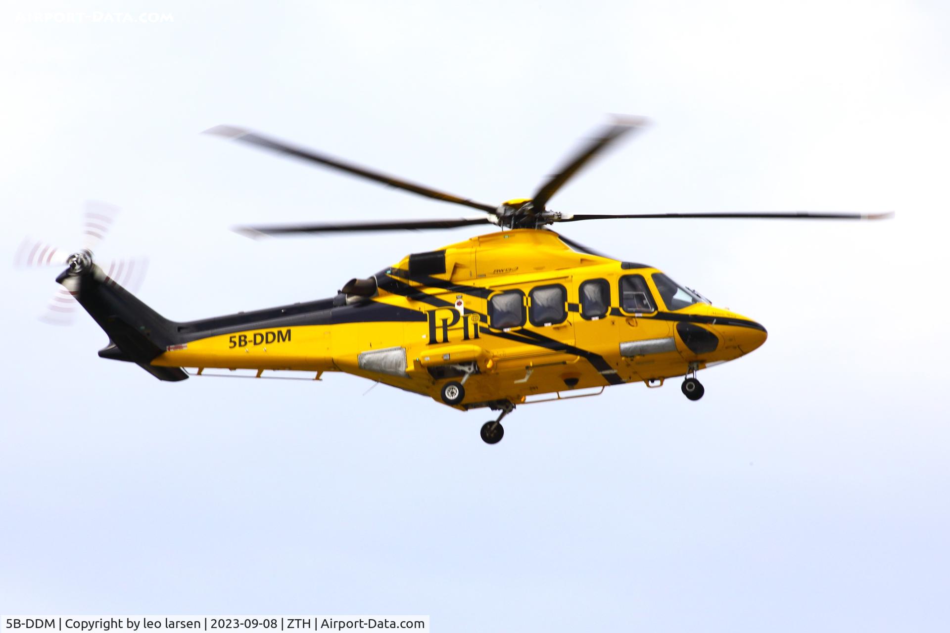 5B-DDM, 2008 AgustaWestland AW-139 C/N 31146, ZTH 8.9.2023