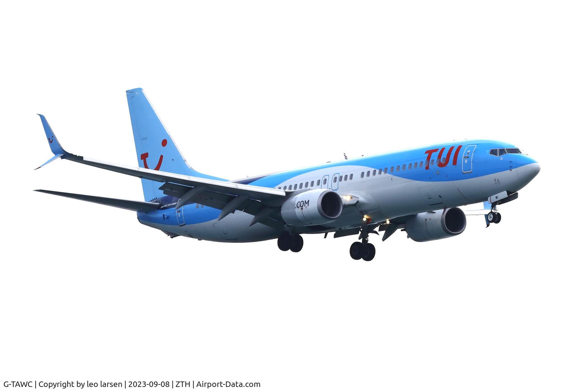 G-TAWC, 2012 Boeing 737-8K5 C/N 39922, ZTH 8.9.2023