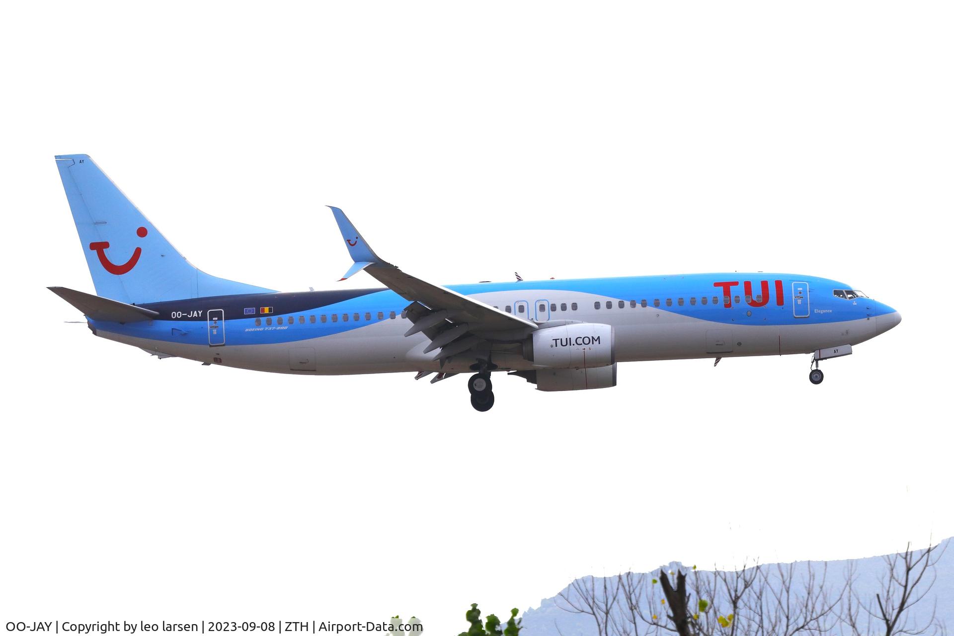 OO-JAY, 2013 Boeing 737-8K5 C/N 40944, ZTH 8.9.2023