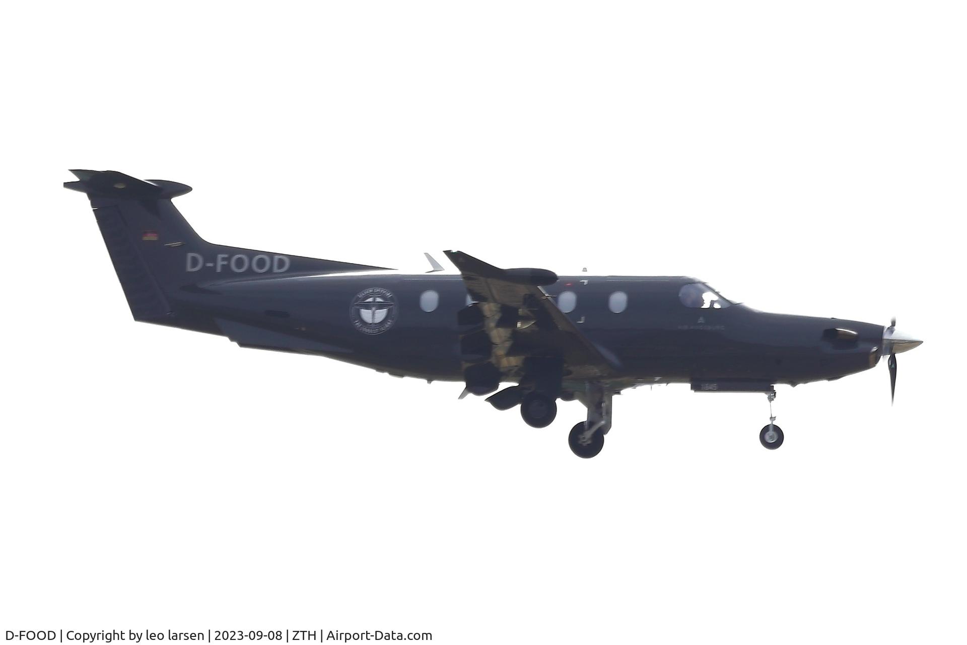 D-FOOD, 2015 Pilatus PC-12/47E C/N 1590, ZTH 8.9.2023