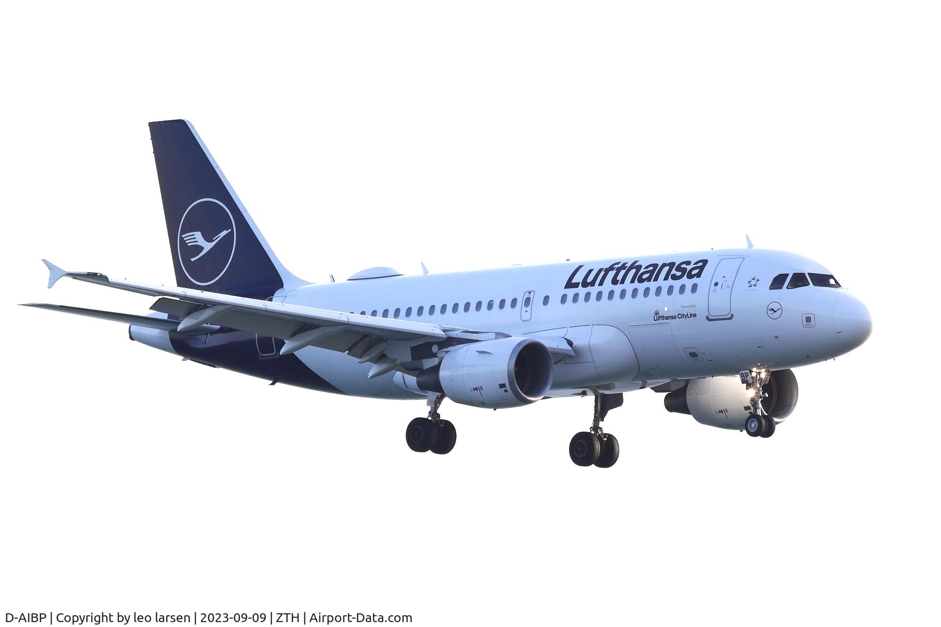 D-AIBP, 2005 Airbus A319-112 C/N 2547, ZTH 9.9.2023