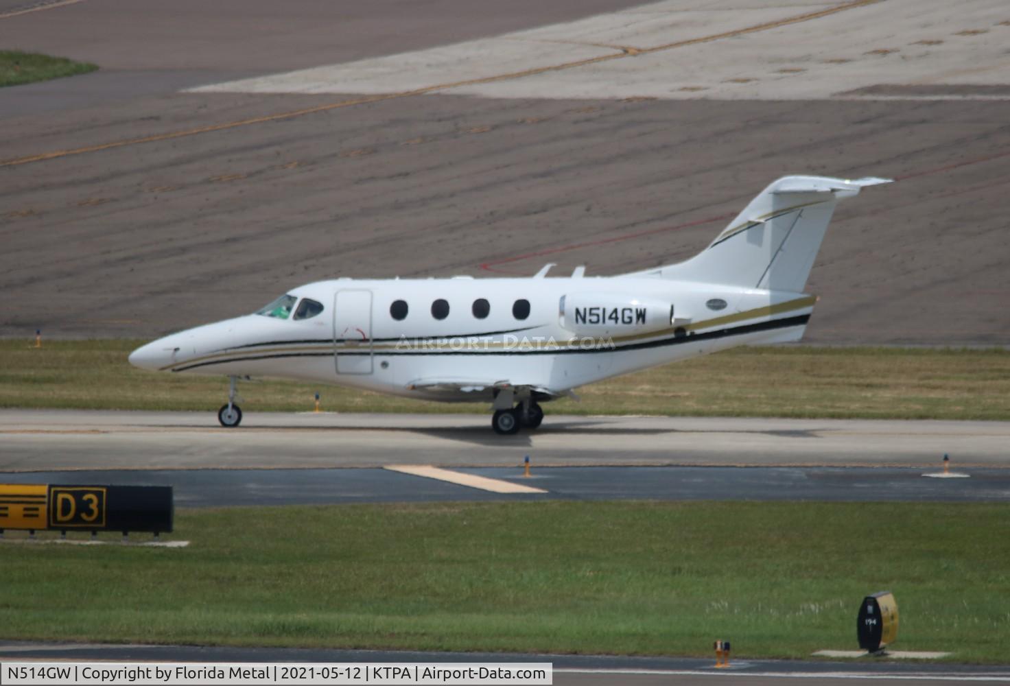 N514GW, 2009 Hawker Beechcraft Corp 390 C/N RB-263, Premier zx
