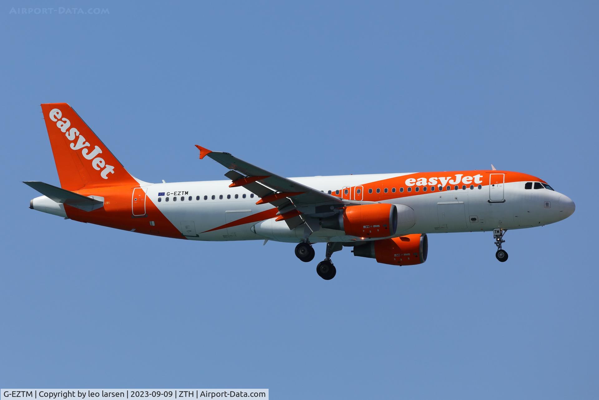 G-EZTM, 2009 Airbus A320-214 C/N 4014, ZTH 9.9.2023