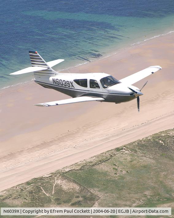 N6039X, 1995 Rockwell Commander 114-B C/N 14639, Commander 114b photographed over Normandy, France
