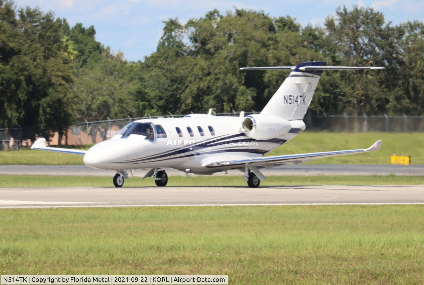 N514TK, 2021 Cessna 525 Citation M2 C/N 525-1085, C525M zx