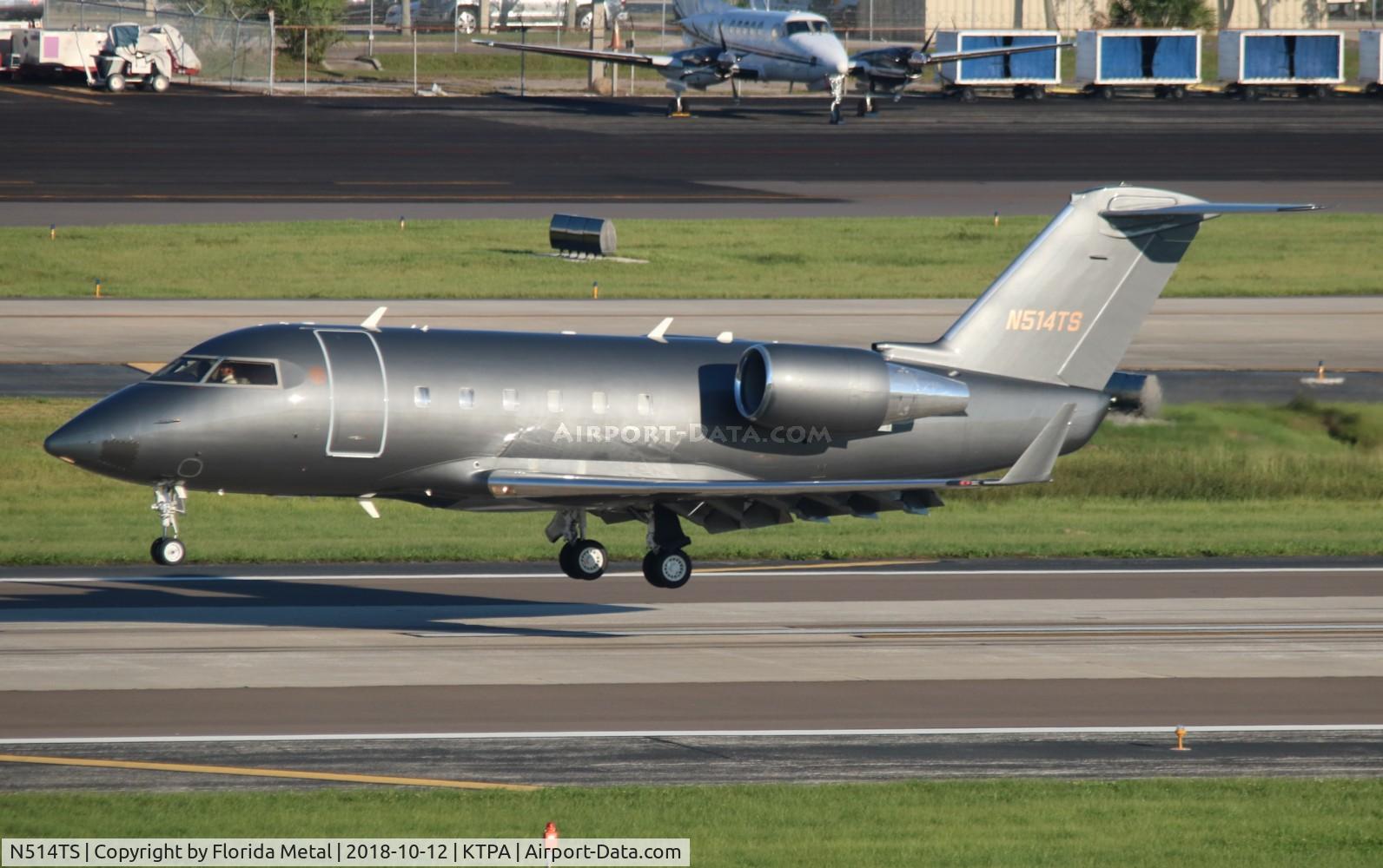 N514TS, Canadair Challenger 601-3A (CL-600-2B16) C/N 5014, Challenger 601 zx