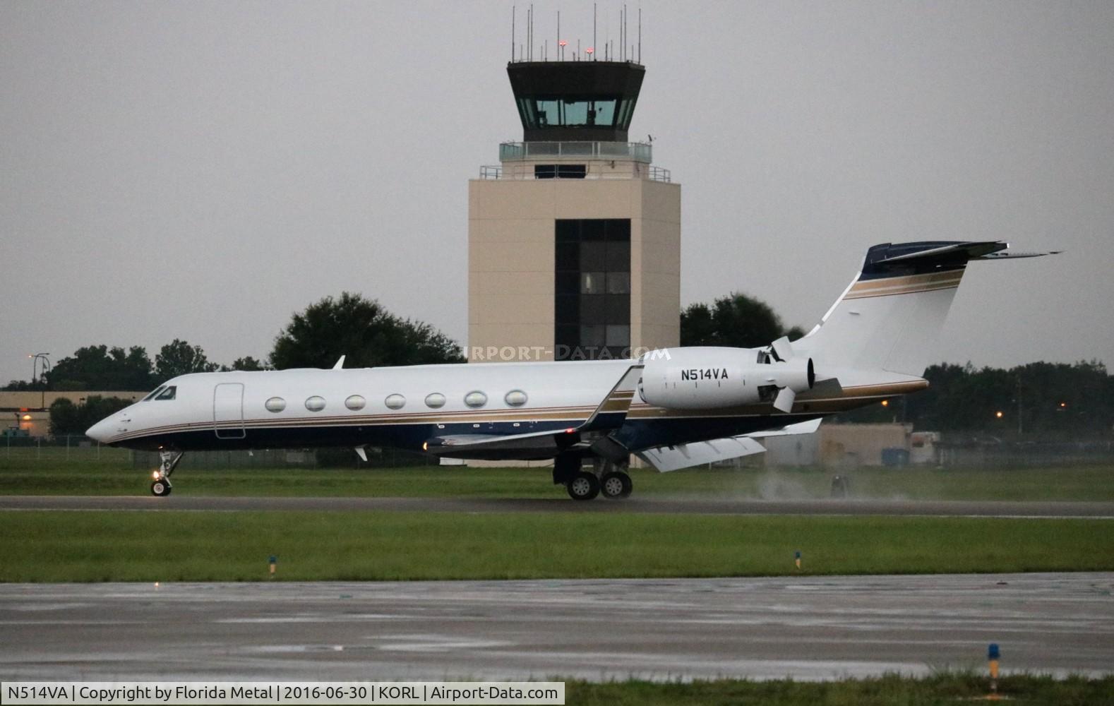 N514VA, 2014 Gulfstream Aerospace GV-SP (G550) C/N 5463, G550 zx