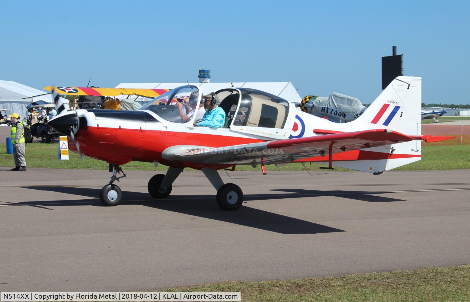 N514XX, 1973 Scottish Aviation Bulldog Series 120 Model 122 C/N BH120/227, Bulldog zx