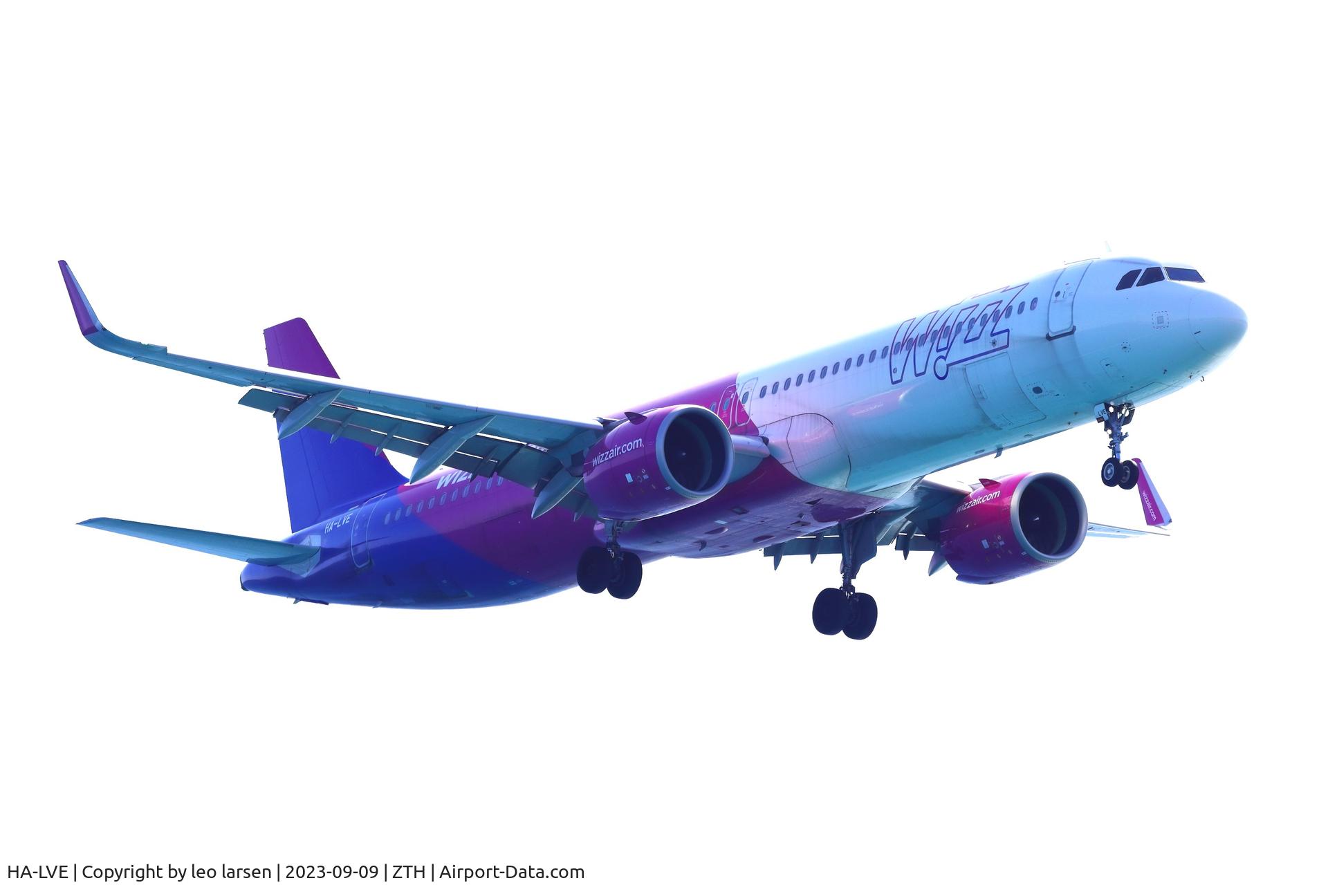 HA-LVE, 2019 Airbus A321-271NX C/N 8941, ZTH 9.9.2023