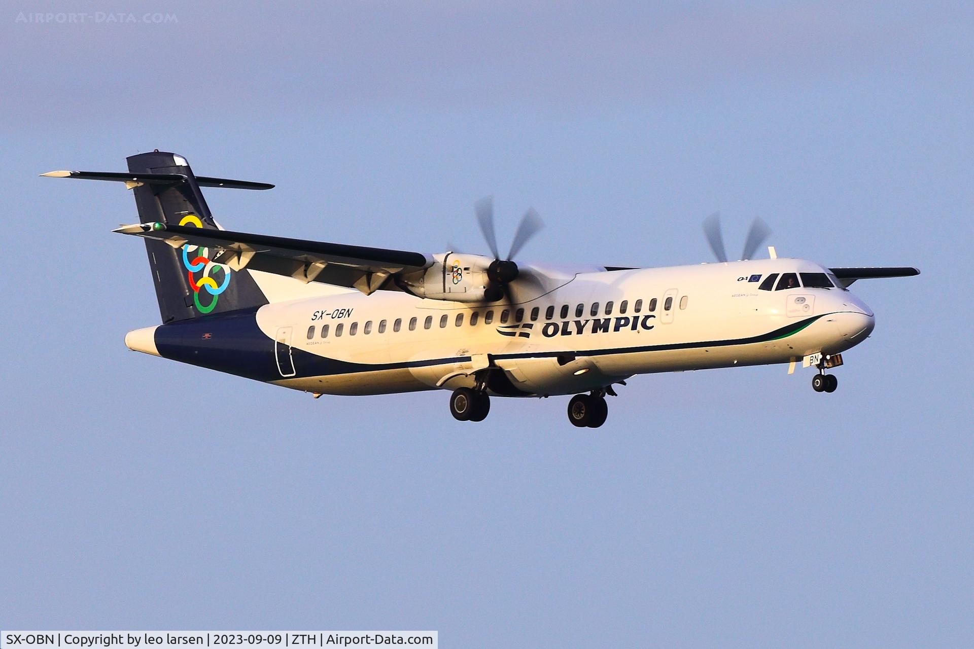 SX-OBN, 2013 ATR 72-600 C/N 1073, ZTH 9.9.2023