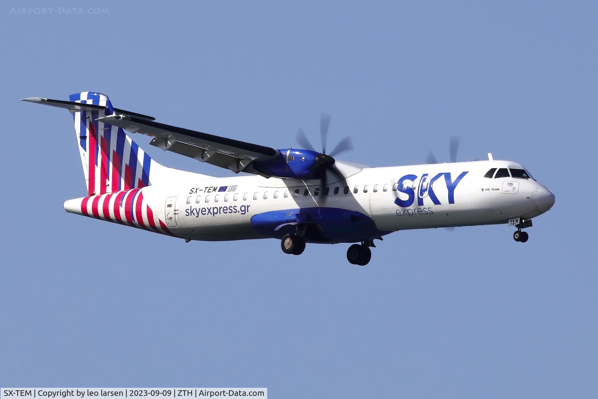 SX-TEM, 2021 ATR 72-600 C/N 1640, ZTH 9.9.2023