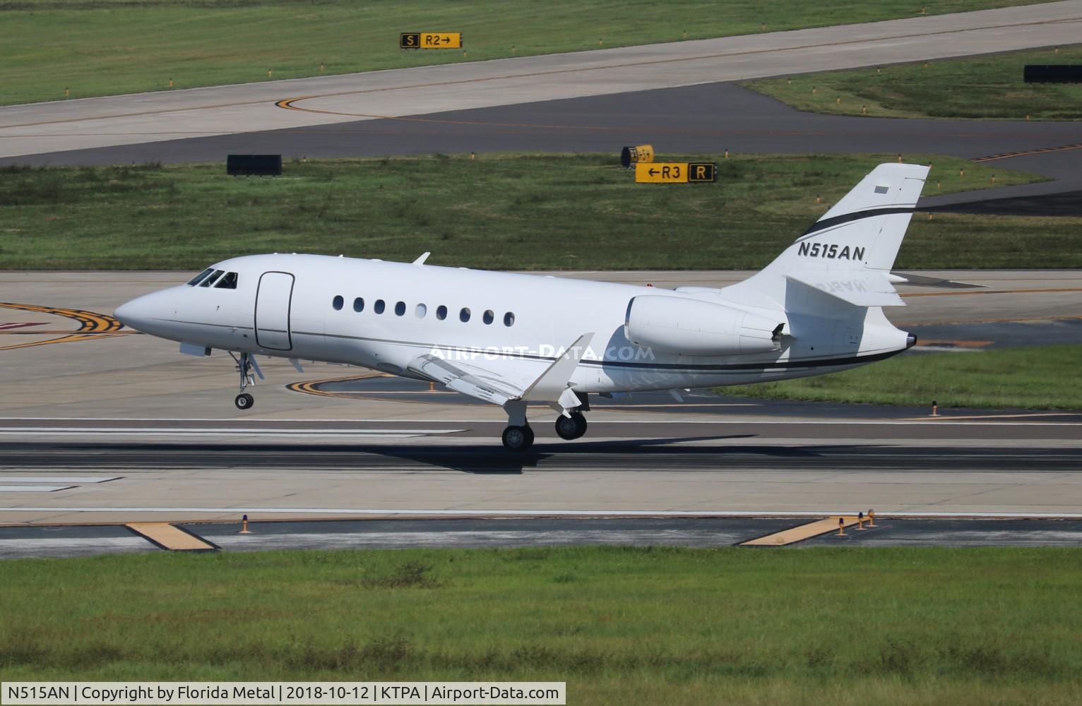 N515AN, 2015 Dassault Falcon 2000EX C/N 284, Falcon 2000EX zx
