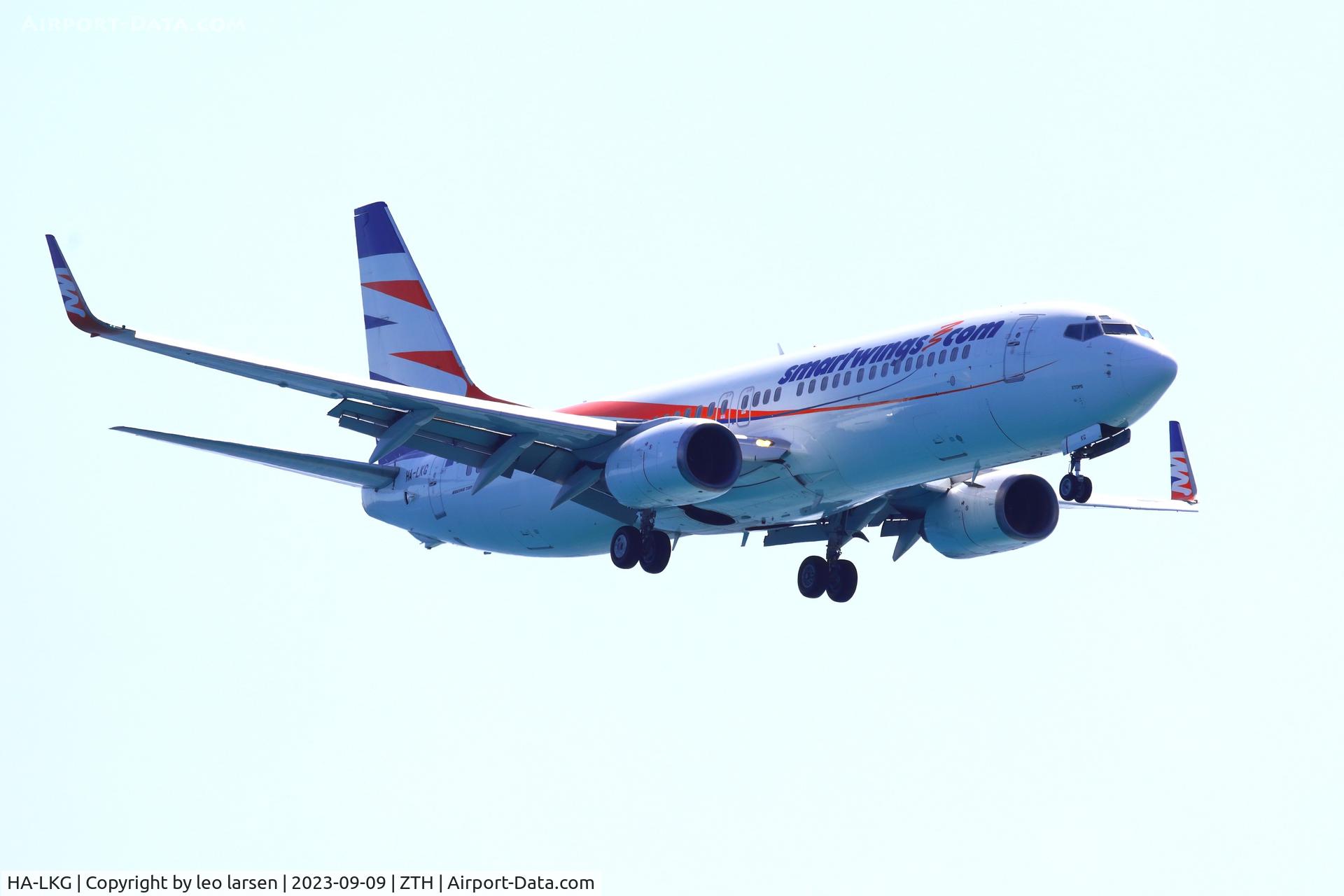 HA-LKG, 2001 Boeing 737-8CX C/N 32362, ZTH 9.9.2023