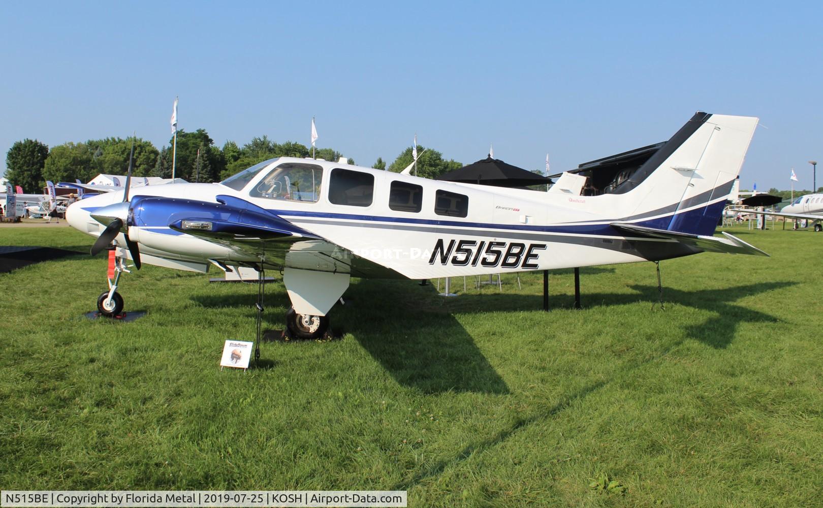 N515BE, 2019 Beechcraft G58 Baron C/N TH-2515, Baron 58 zx
