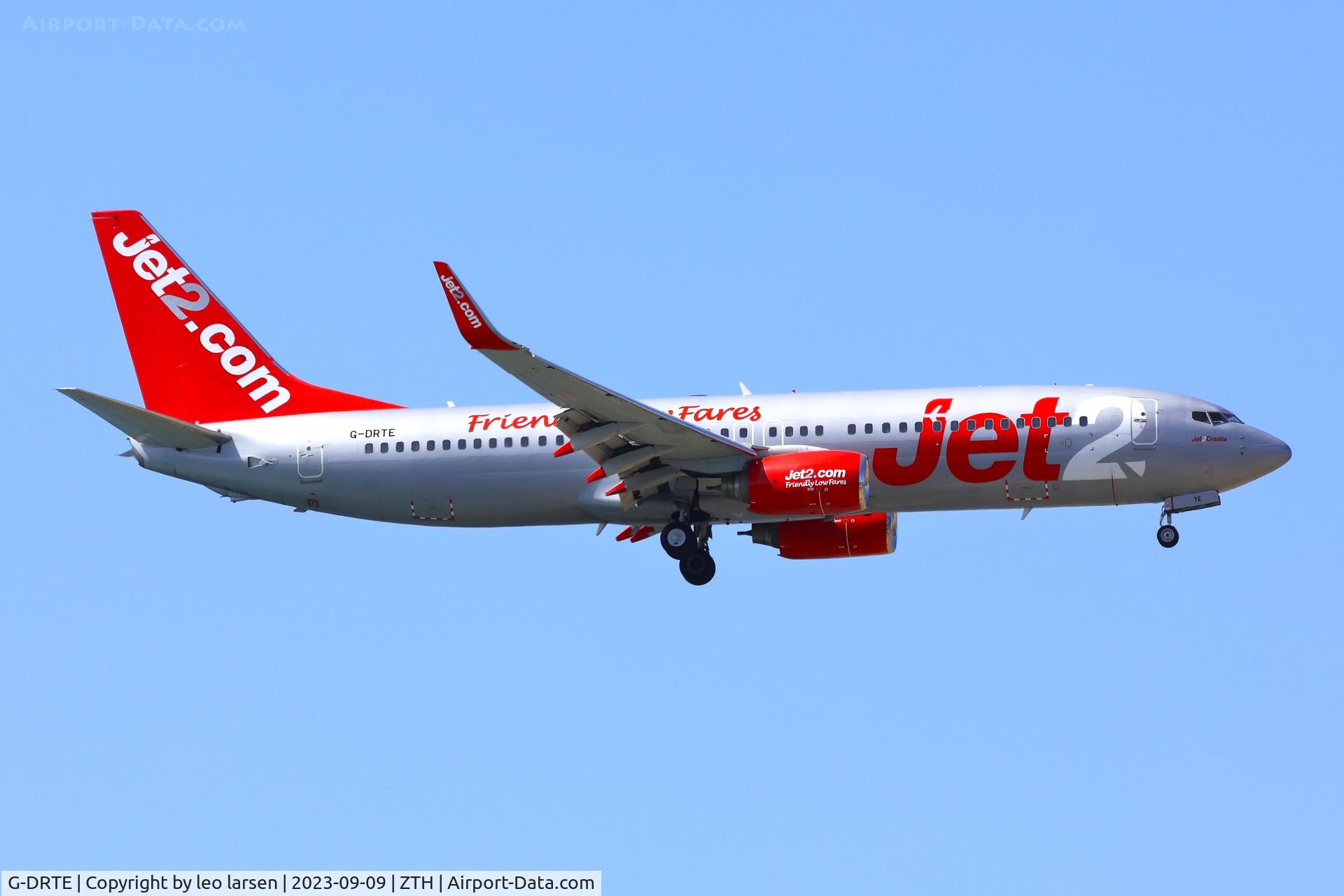 G-DRTE, 2000 Boeing 737-8K5 C/N 28228, ZTH 9.9.2023
