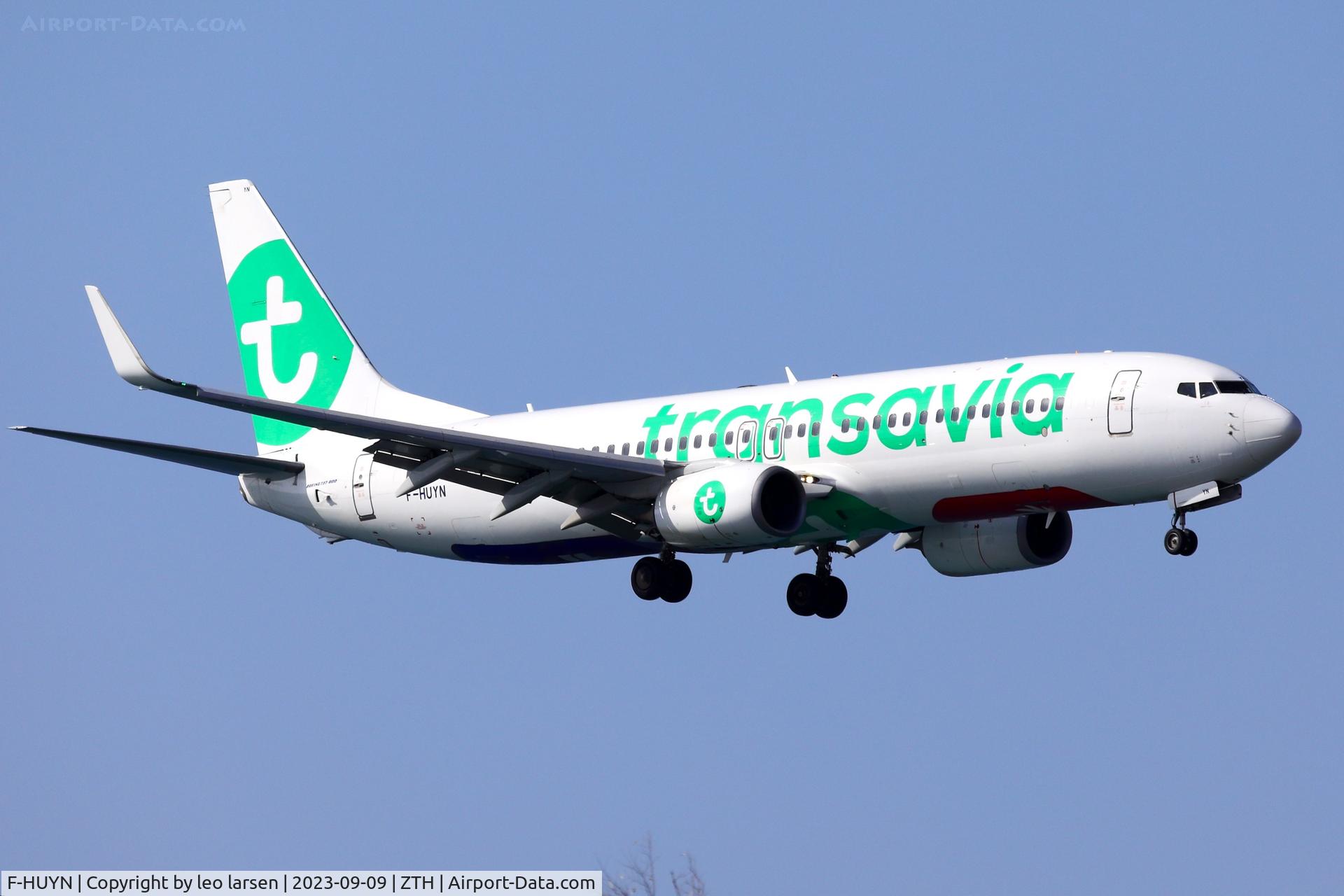 F-HUYN, 2014 Boeing 737-82R C/N 40012, ZTH 9.9.2023. ex TC-CPM