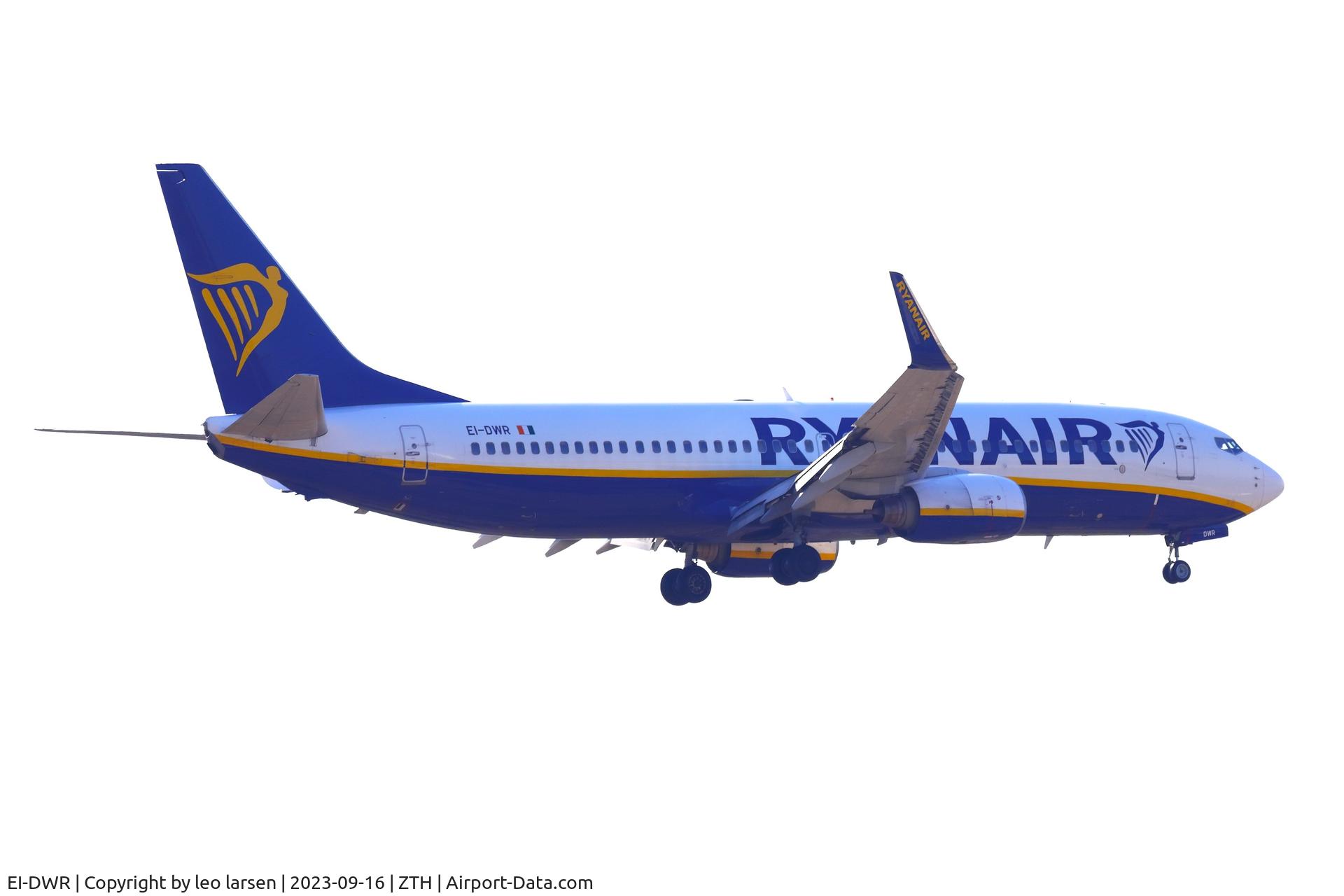 EI-DWR, 2007 Boeing 737-8AS C/N 36081, ZTH 16.9.2023