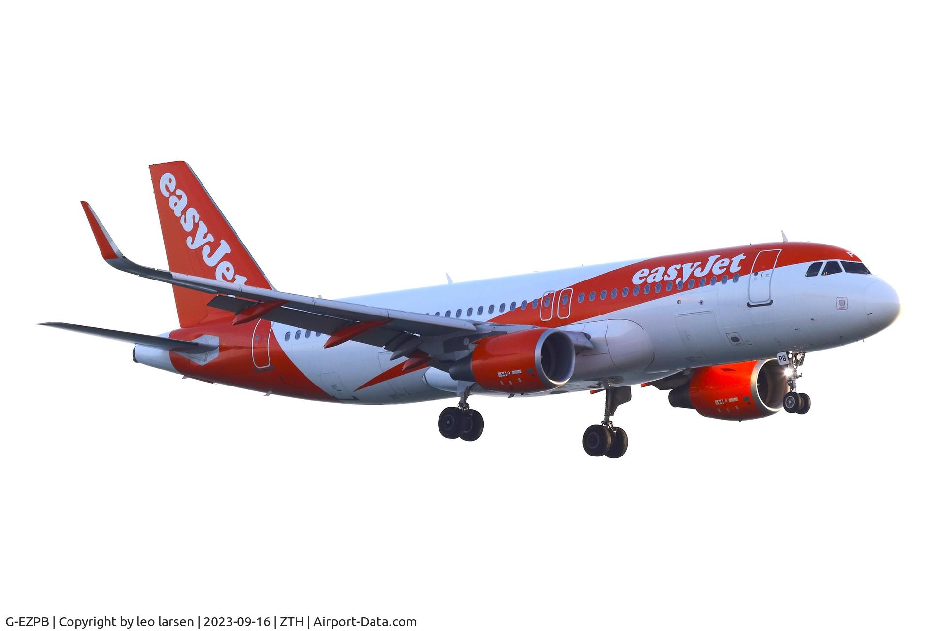 G-EZPB, 2015 Airbus A320-214 C/N 6977, ZTH 16.9.2023