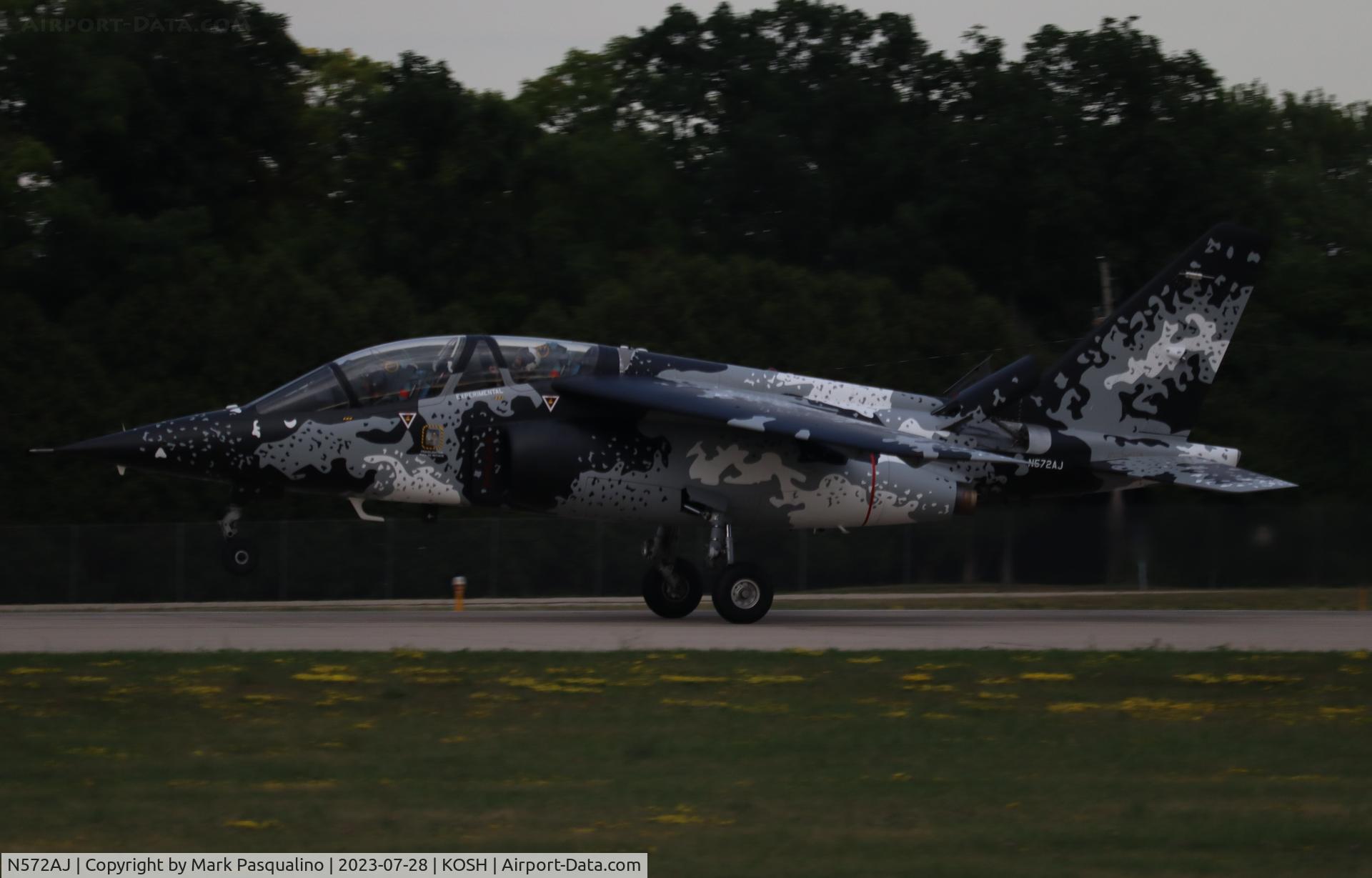 N572AJ, 1979 Dassault-Dornier Alpha Jet A C/N 0020, Dassault-Dornier Alpha Jet