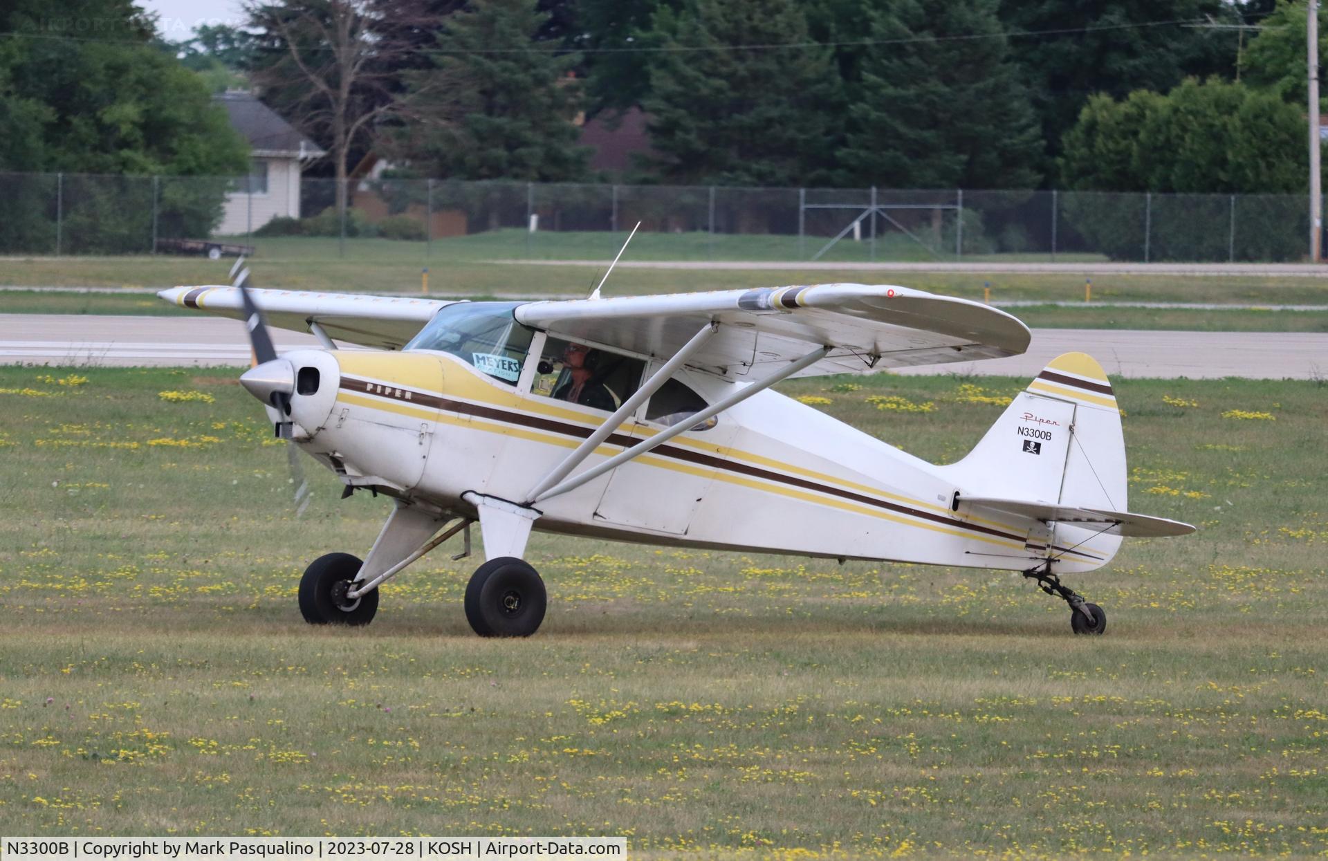 N3300B, 1954 Piper PA-22-135 Tri-Pacer C/N 22-2114, Piper PA-22-135