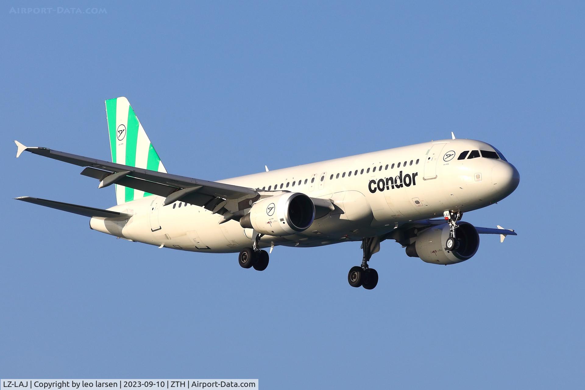 LZ-LAJ, 2006 Airbus A320-214 C/N 2764, ZTH 10.9.2023