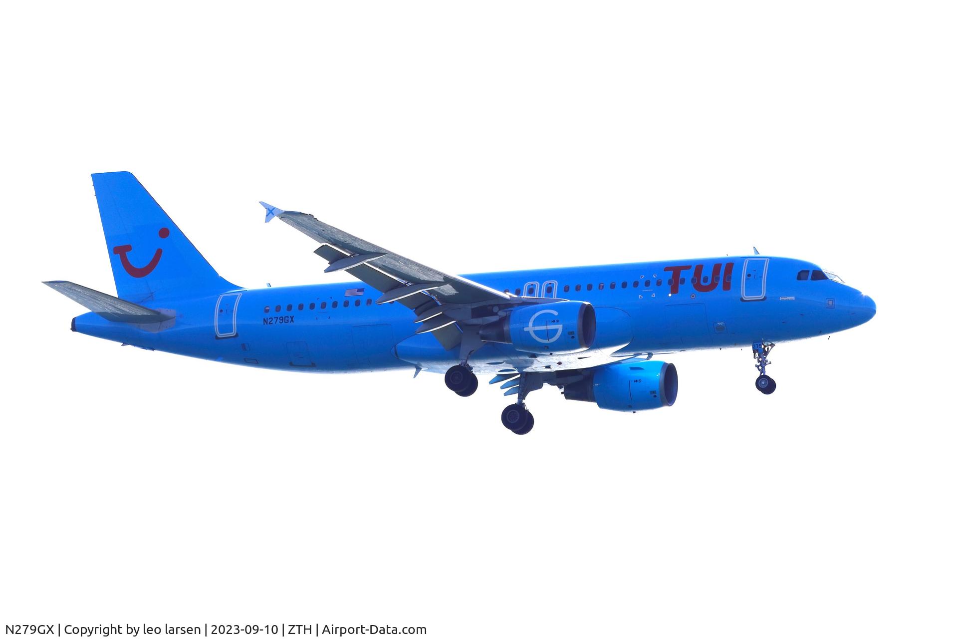 N279GX, 2008 Airbus A320-214 C/N 3605, ZTH 10.9.2023