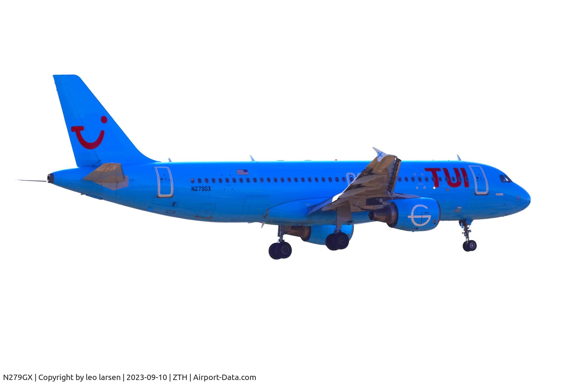 N279GX, 2008 Airbus A320-214 C/N 3605, ZTH 10.9.2023