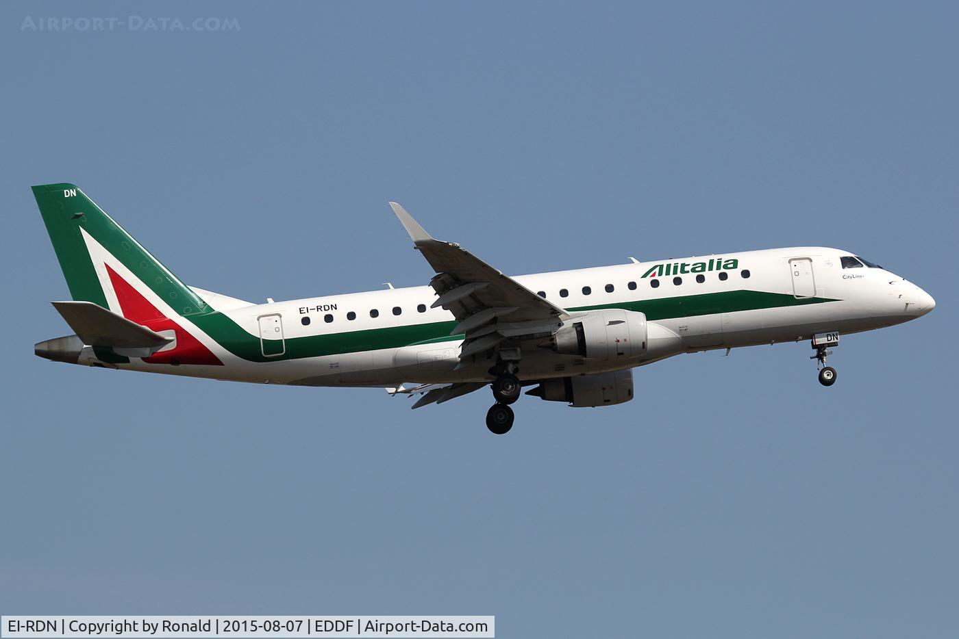 EI-RDN, 2012 Embraer 175LR (ERJ-170-200LR) C/N 17000347, at fra