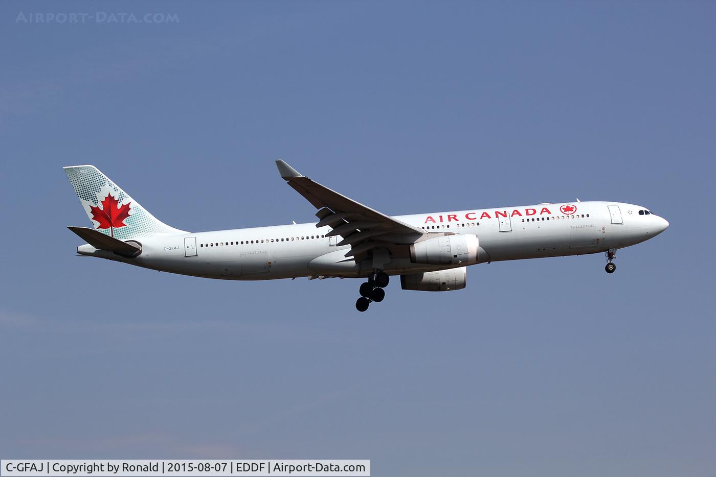 C-GFAJ, 1999 Airbus A330-343X C/N 0284, at fra
