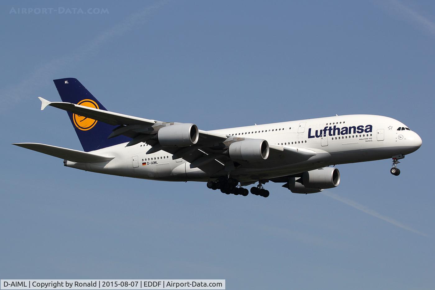D-AIML, 2013 Airbus A380-841 C/N 149, at fra