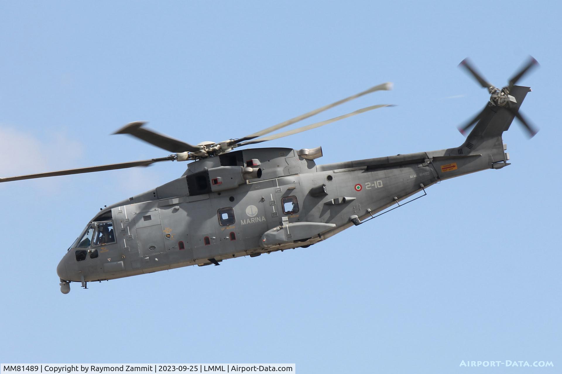 MM81489, AgustaWestland EH-101 Mk.112 ASuW/E C/N 50070/112002, AgustaWestland EH-101 Mk.112 MM81489/2-10 Italian Navy